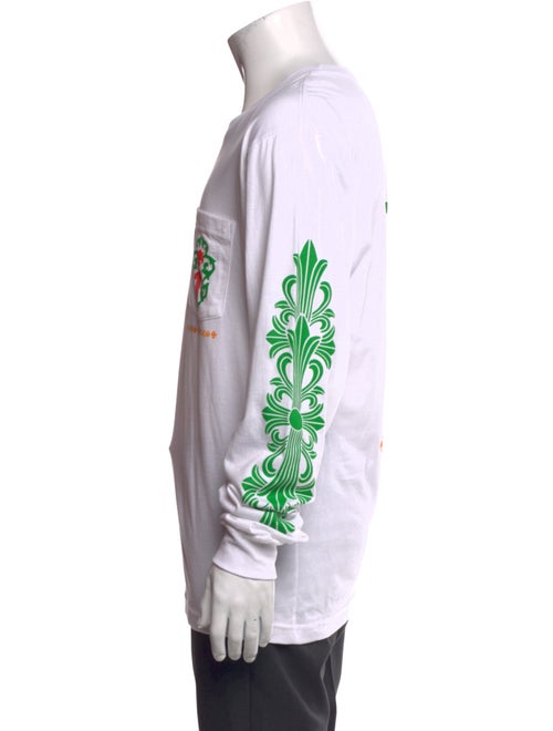 Chrome Hearts Los Angeles Dagger Logo Graphic Print T-Shirt