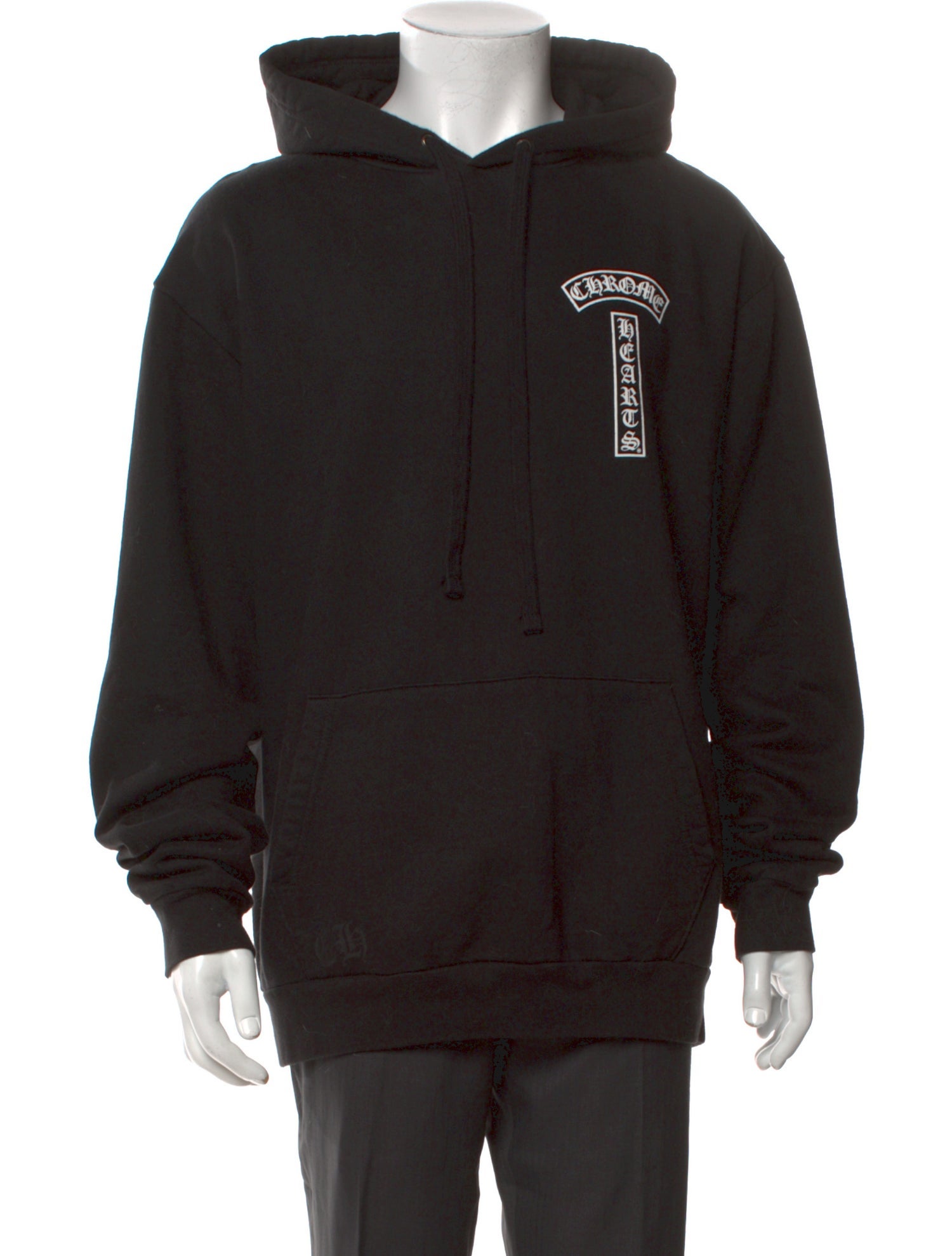 Chrome Hearts Signature Logo T-Bar Hoodie