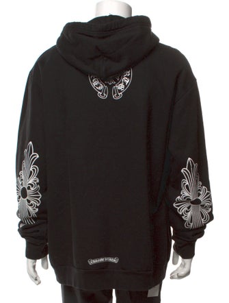 Chrome Hearts Signature Logo T-Bar Hoodie