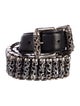 Chrome Hearts Celtic Roller Leather Belt