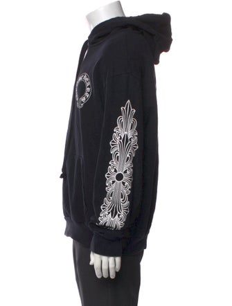 Chrome Hearts Horseshoe Graphic Print Hoodie