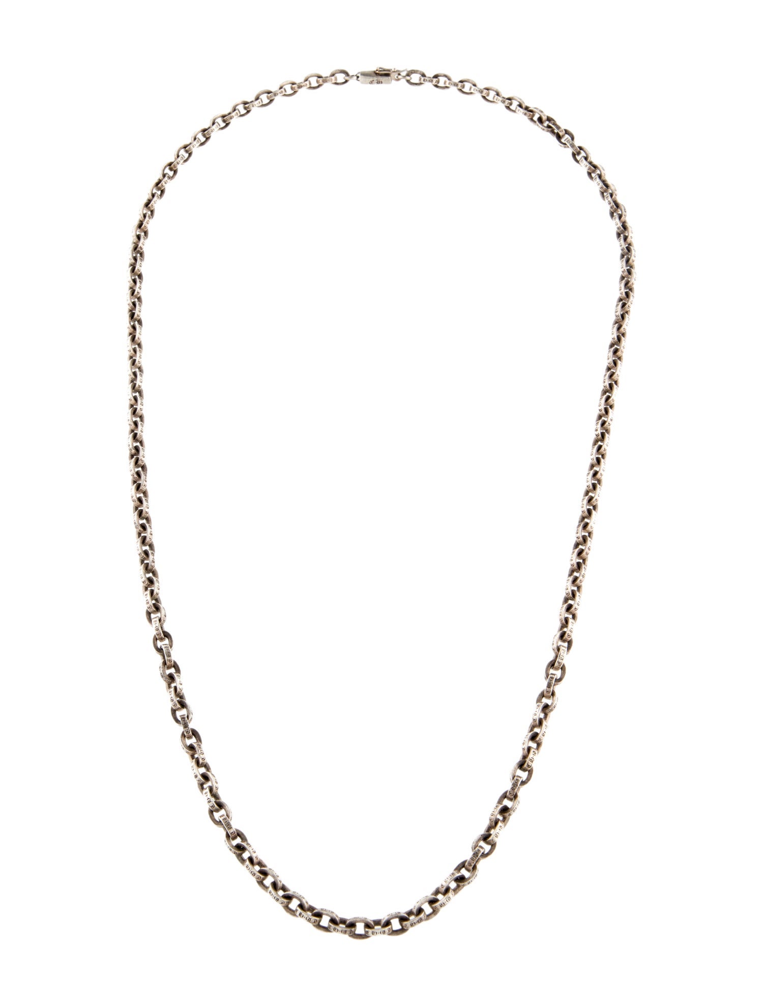 Chrome Hearts Paperclip Chain Necklace