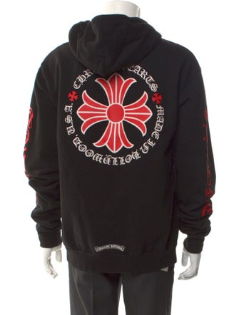 Chrome Hearts Cross Graphic Print Hoodie