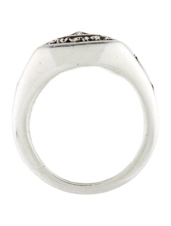 Chrome Hearts Diamond Champion 33 Signet Ring