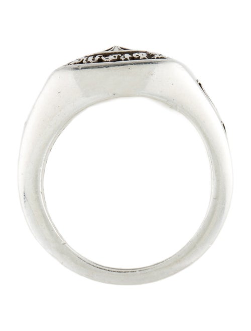 Chrome Hearts Diamond Champion 33 Signet Ring