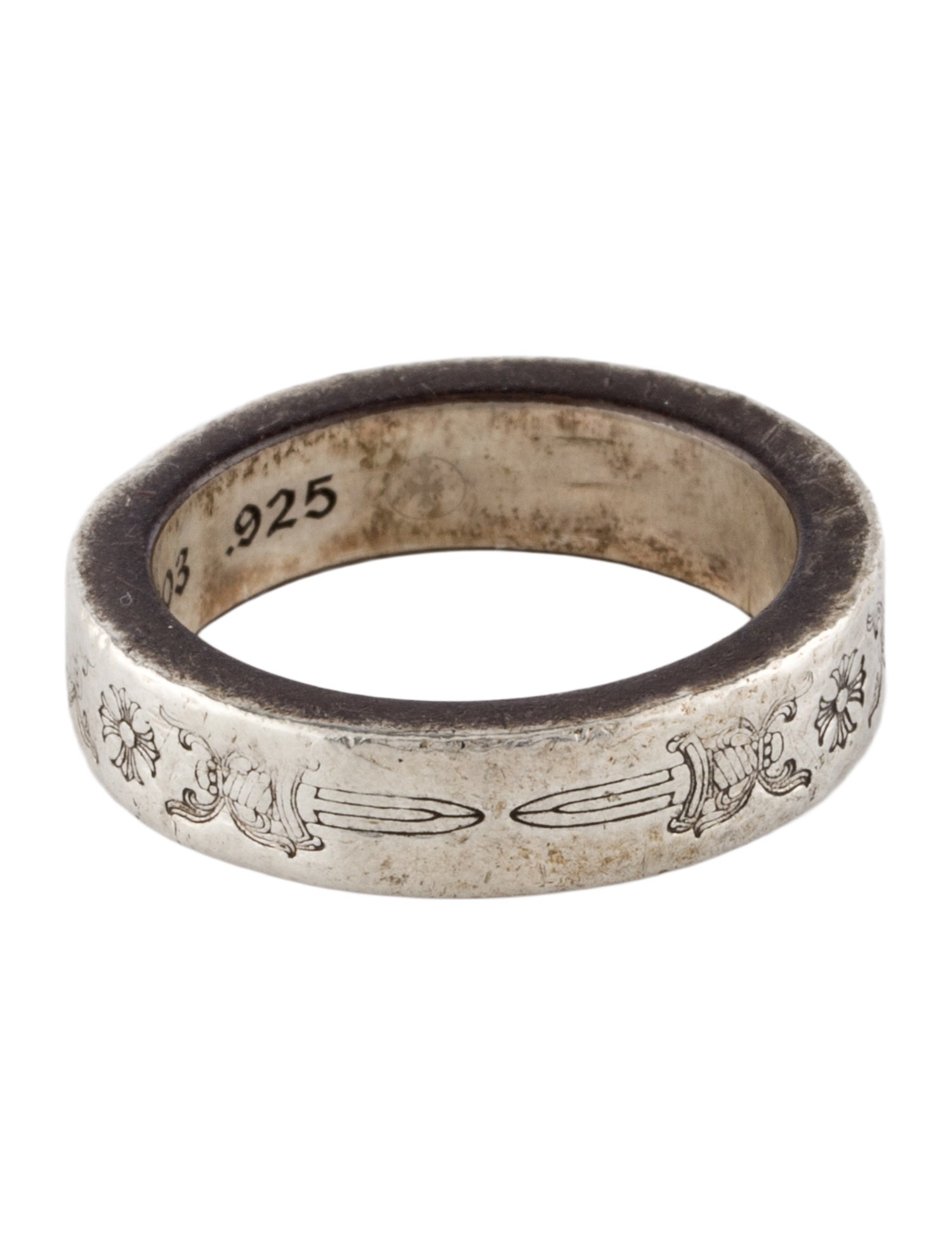 Chrome Hearts Dagger Spacer Band