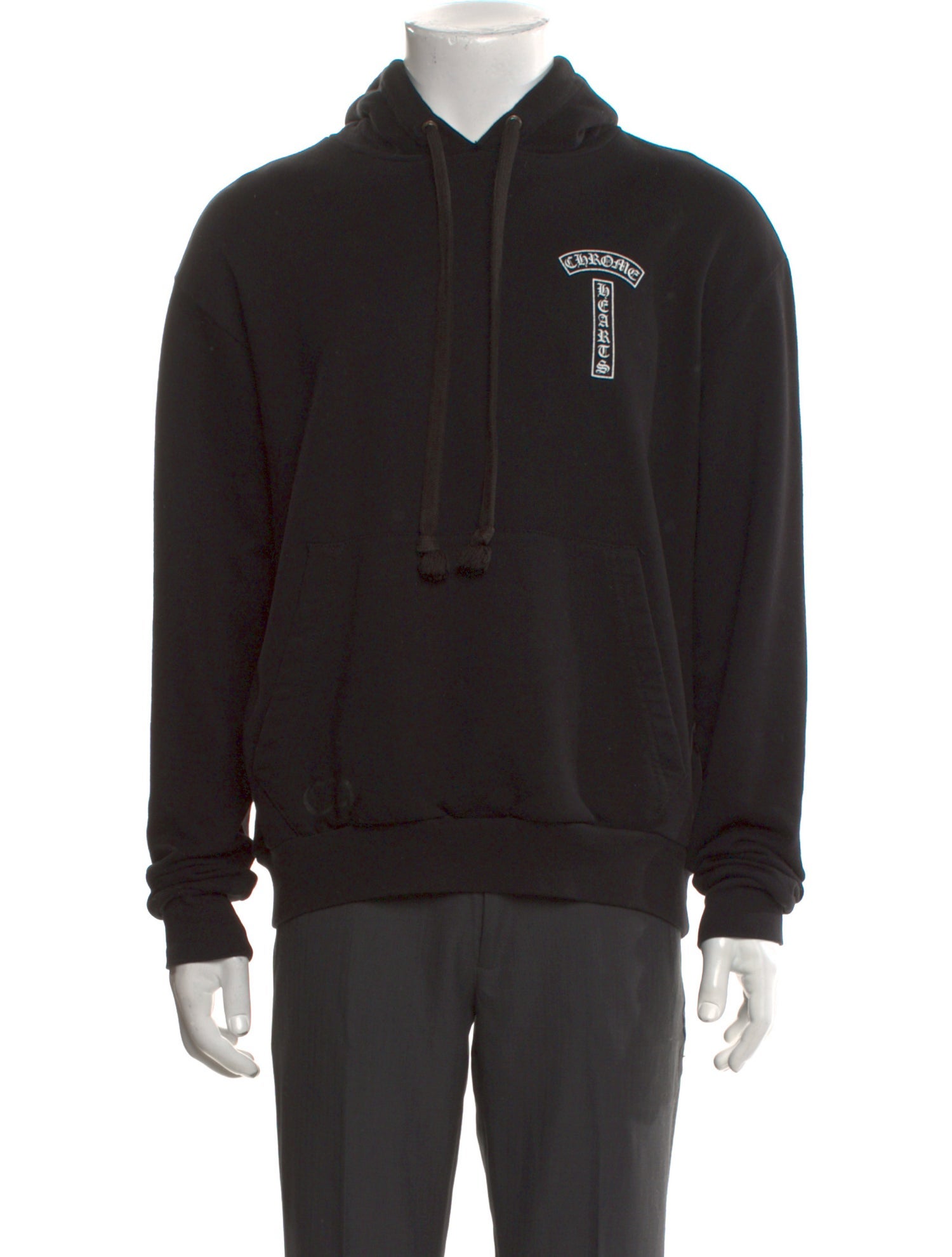 Chrome Hearts Back Logo Graphic Print Hoodie