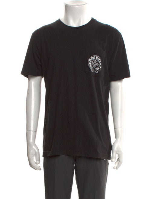 Chrome Hearts Horseshoe Logo Graphic Print T-Shirt