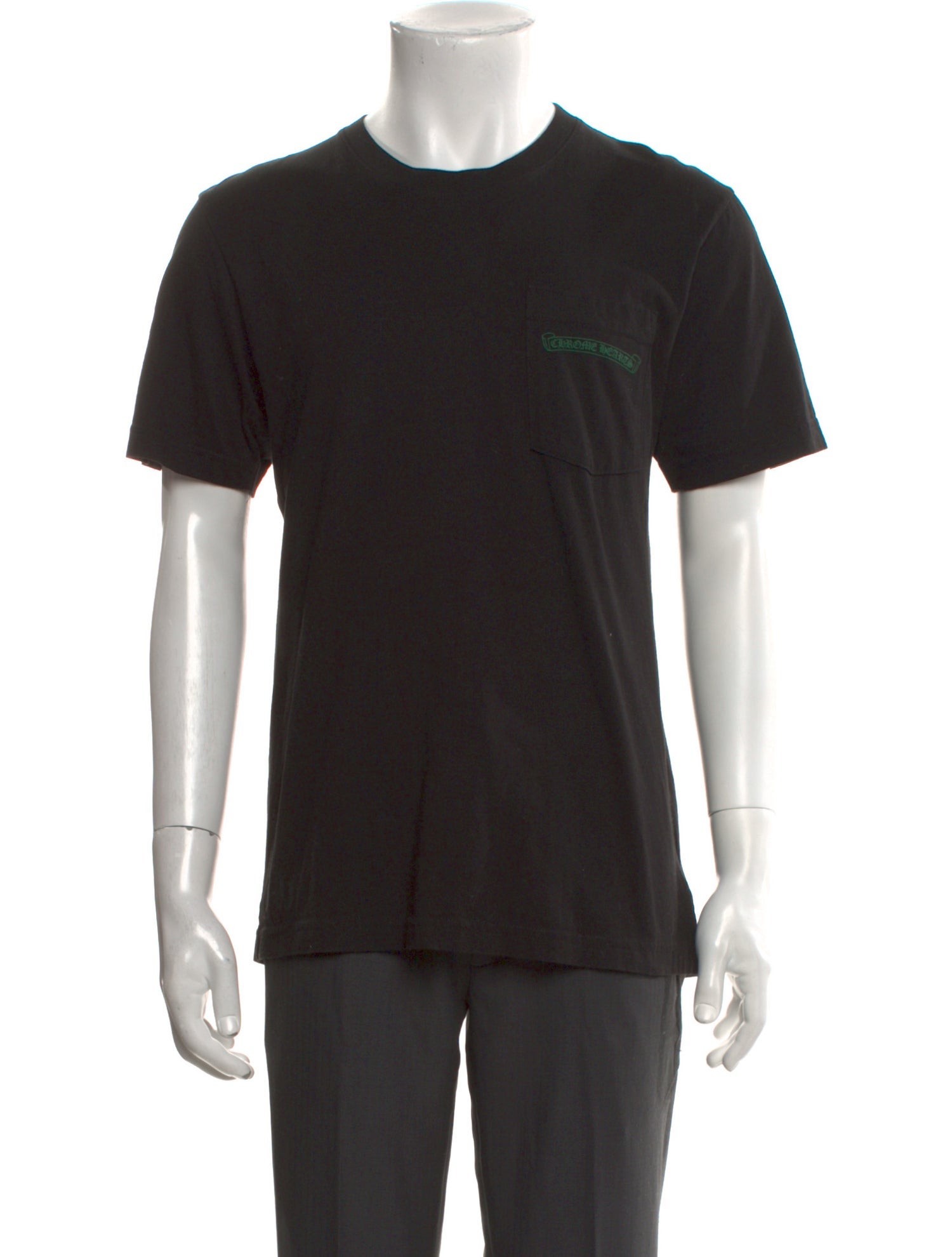 Chrome Hearts Cemetery Logo Crew Neck T-Shirt