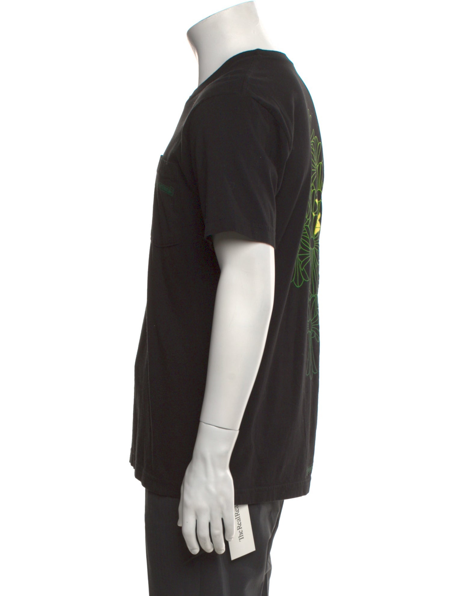 Chrome Hearts Cemetery Logo Crew Neck T-Shirt