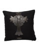 Chrome Hearts Leather Cross Throw Pillow