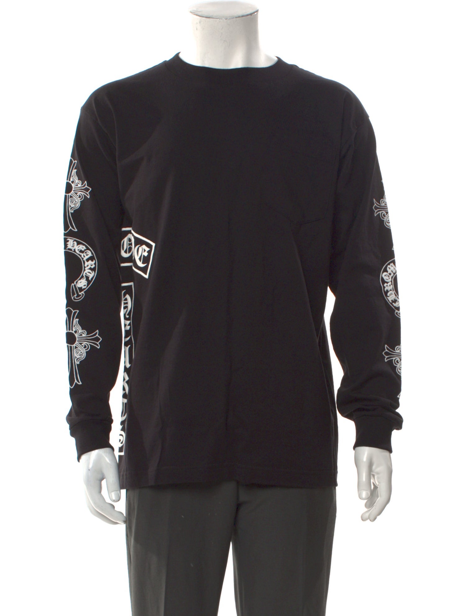 Chrome Hearts Multi Logo Graphic Print T-Shirt