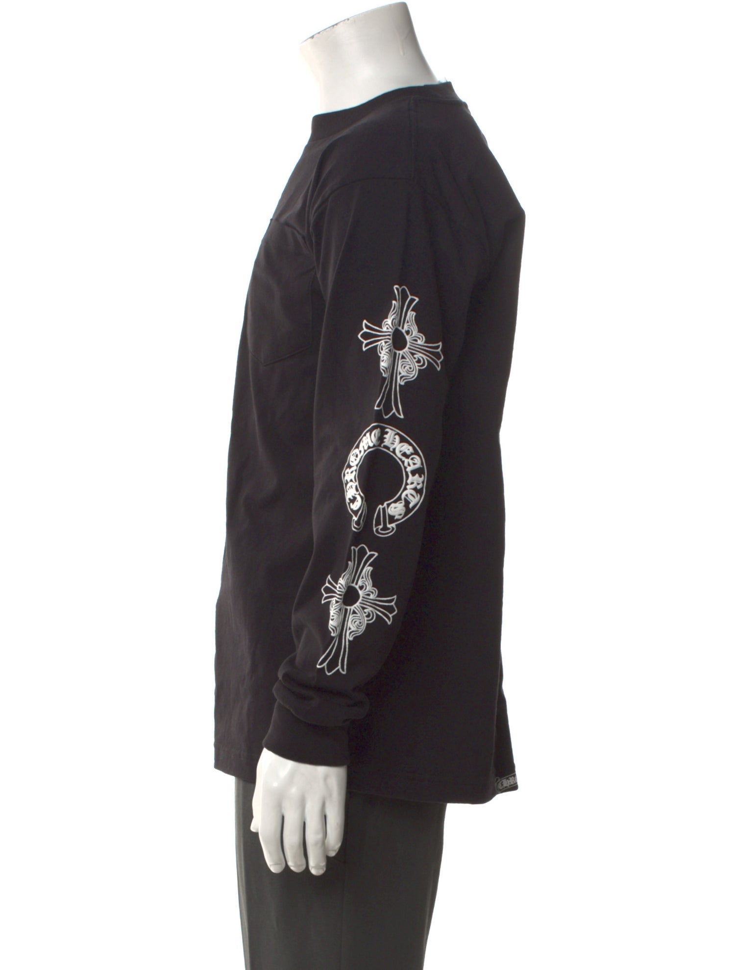 Chrome Hearts Multi Logo Graphic Print T-Shirt