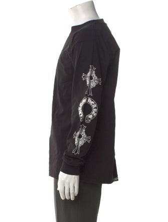 Chrome Hearts Multi Logo Graphic Print T-Shirt