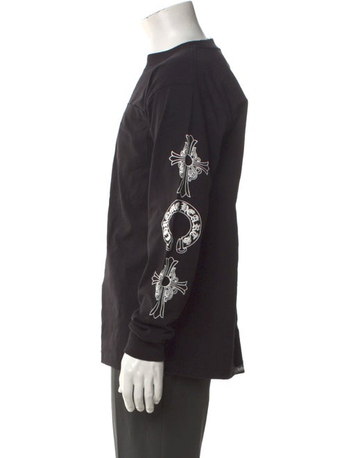 Chrome Hearts Multi Logo Graphic Print T-Shirt