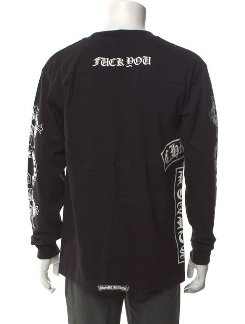 Chrome Hearts Multi Logo Graphic Print T-Shirt