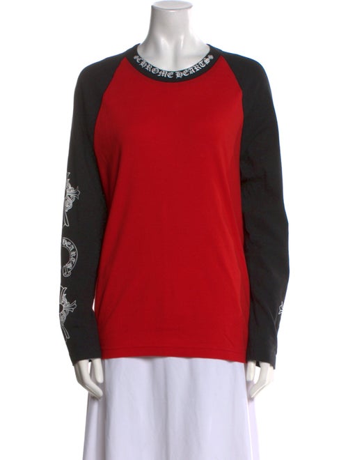 Chrome Hearts Crew Neck Long Sleeve Top