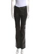 Chrome Hearts Leather Wide Leg Pants