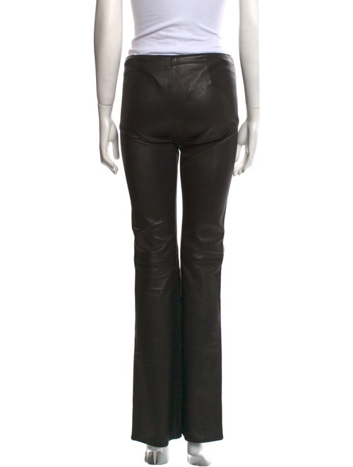 Chrome Hearts Leather Wide Leg Pants