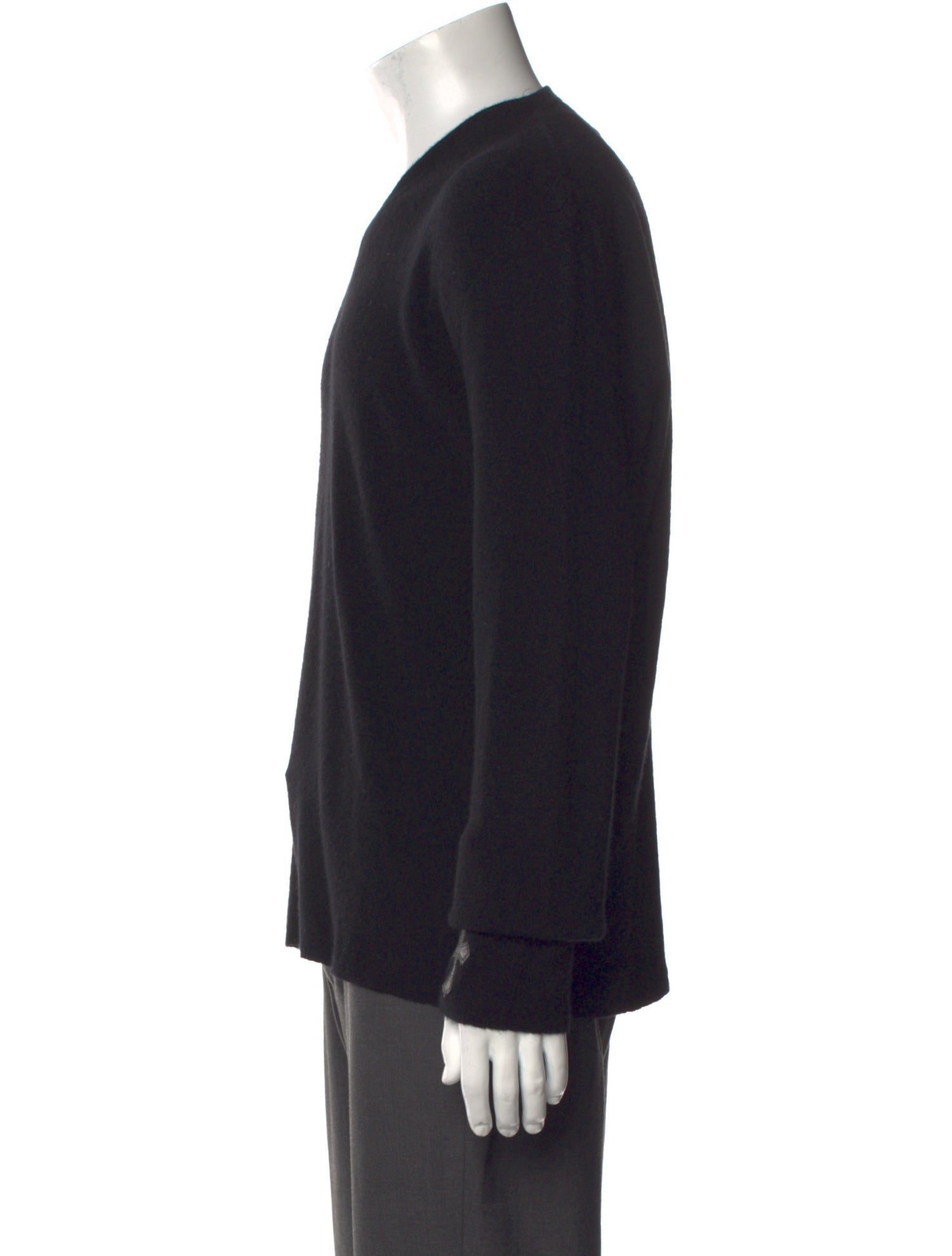 Chrome Hearts Vintage Leather Cross Pullover