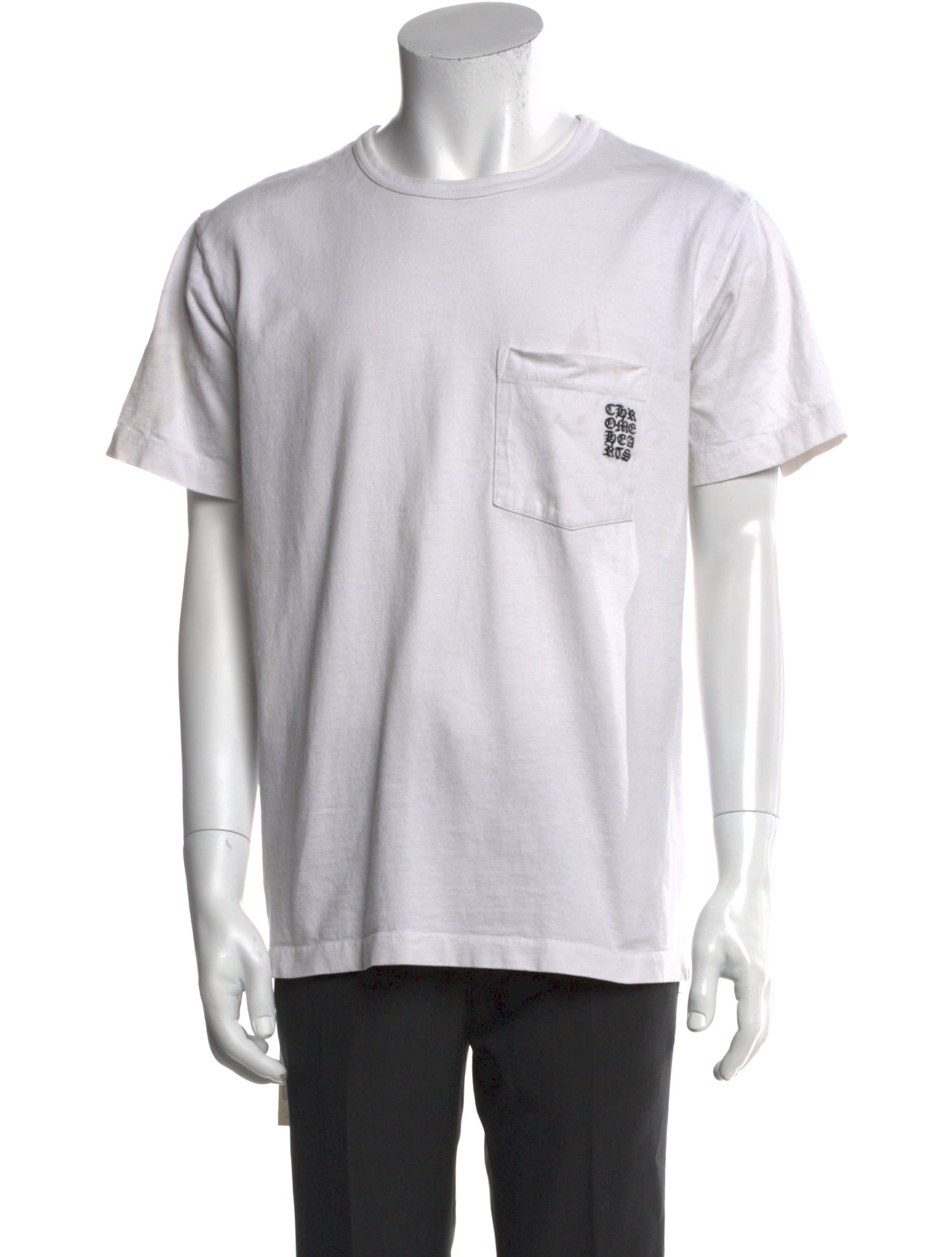 Chrome Hearts Eye Chart Graphic Print T-Shirt