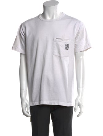 Chrome Hearts Eye Chart Graphic Print T-Shirt