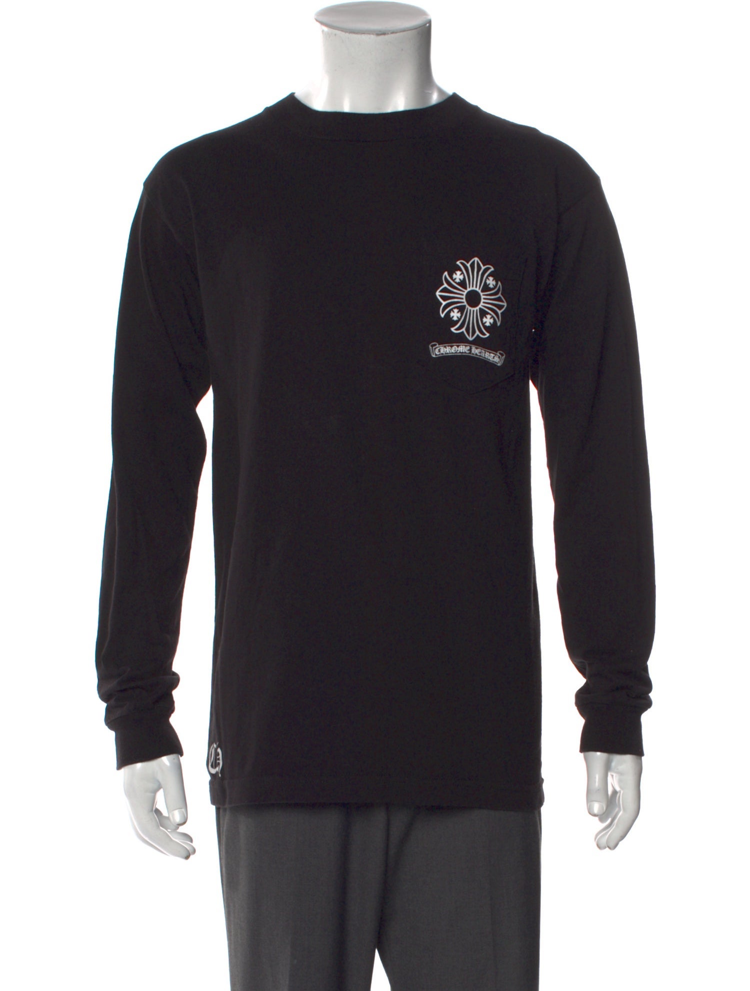 Chrome Hearts Cross Graphic Print T-Shirt