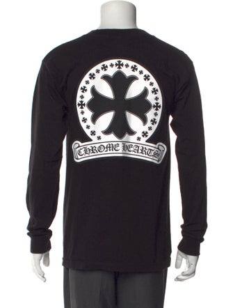 Chrome Hearts Cross Graphic Print T-Shirt