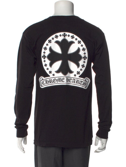Chrome Hearts Cross Graphic Print T-Shirt