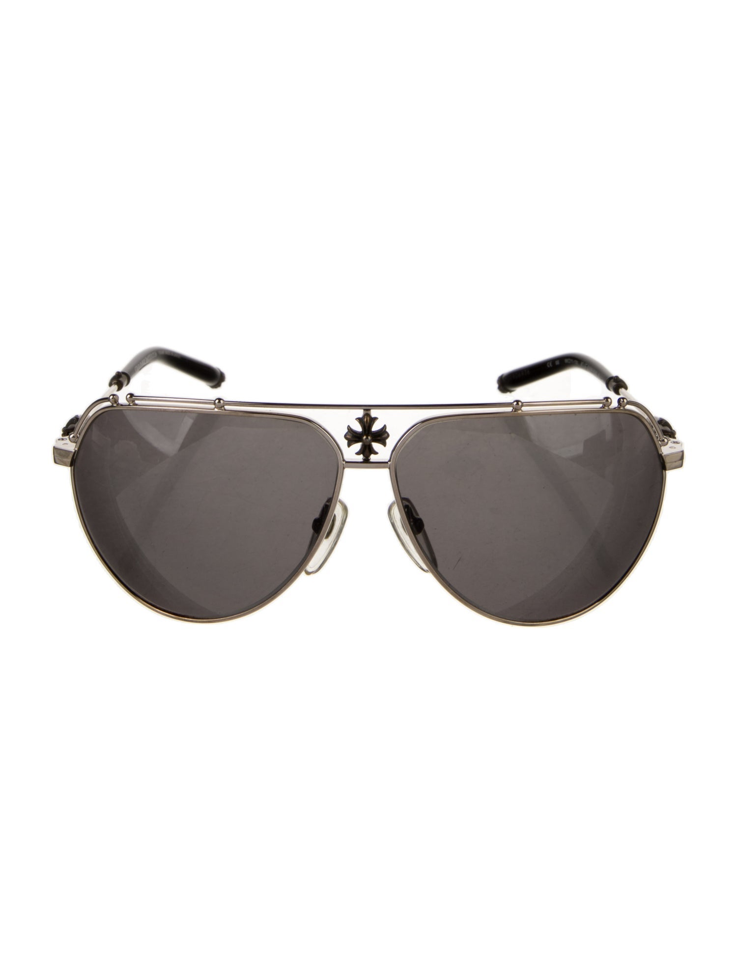 Chrome Hearts KUFANNAW II Aviator Sunglasses