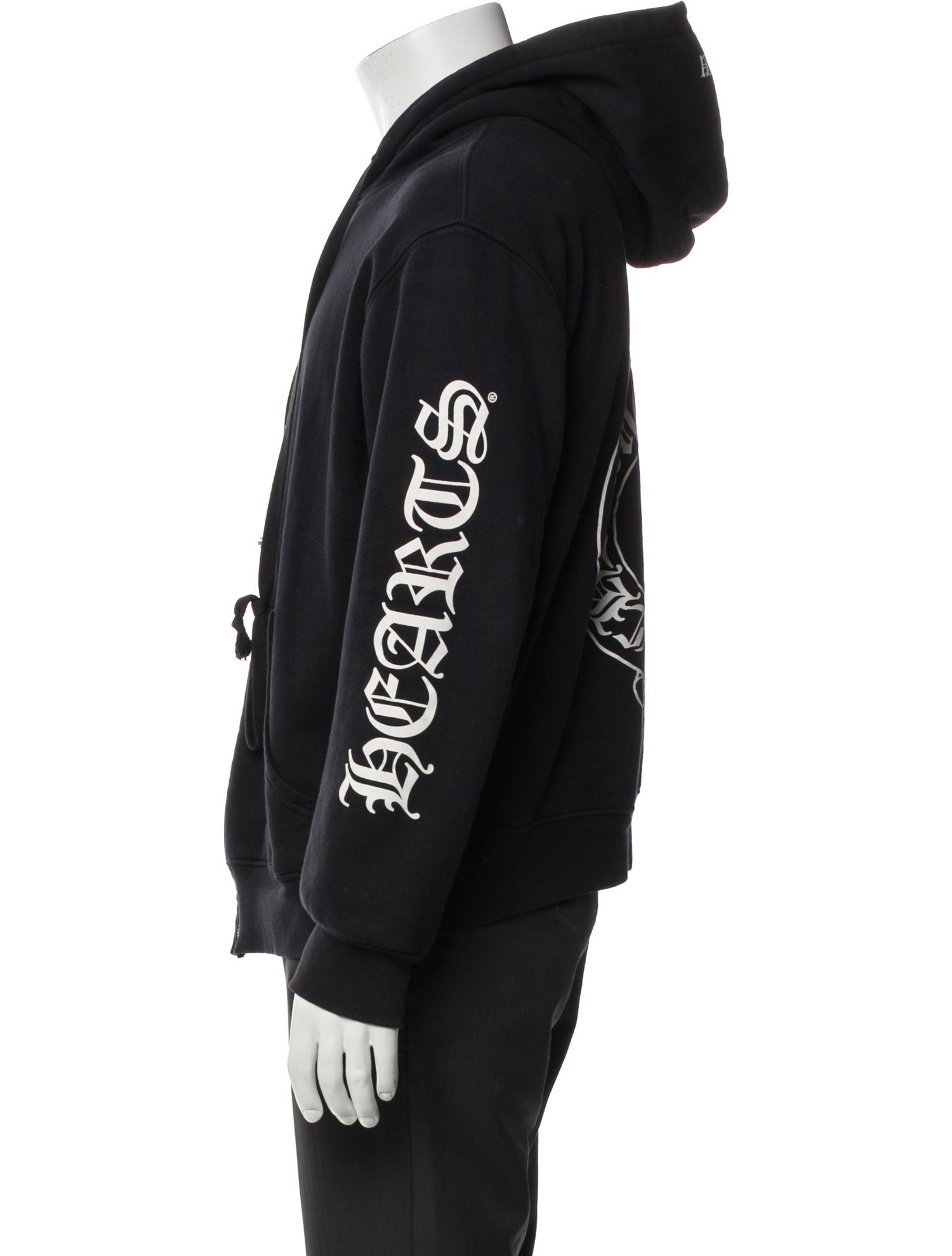 Chrome Hearts Horseshoe V-Neck Hoodie