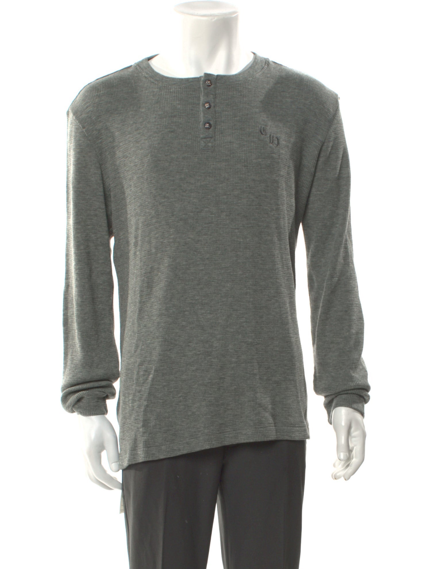 Chrome Hearts Wool Crew Neck Henley