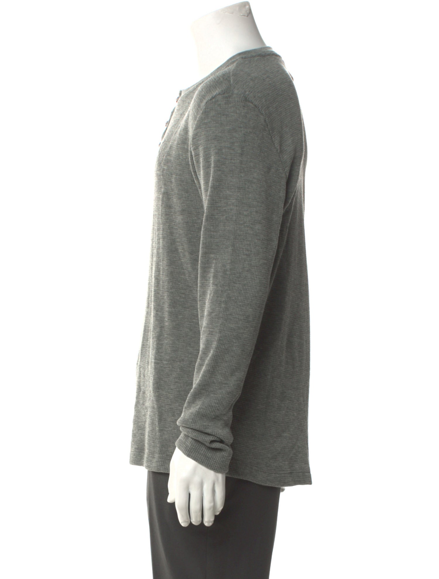 Chrome Hearts Wool Crew Neck Henley