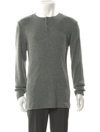 Chrome Hearts Wool Crew Neck Henley