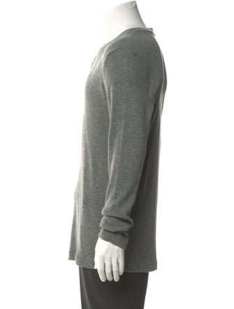 Chrome Hearts Wool Crew Neck Henley