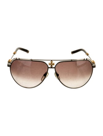 Chrome Hearts KUFANNAW II Aviator Sunglasses