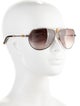 Chrome Hearts KUFANNAW II Aviator Sunglasses