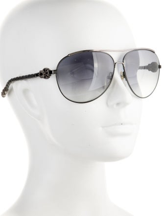 Chrome Hearts Jism Aviator Sunglasses