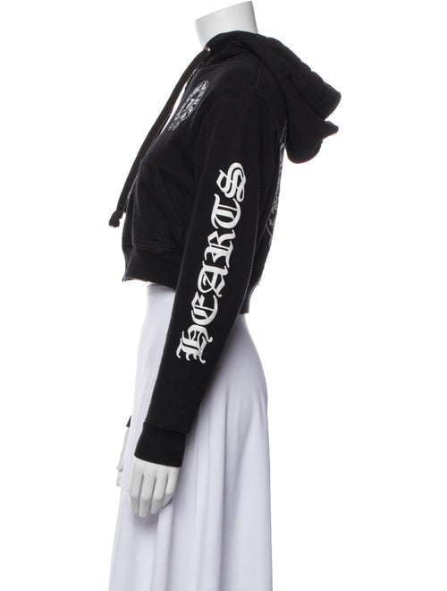 Chrome Hearts x Bella Hadid Floral Print Evening Jacket