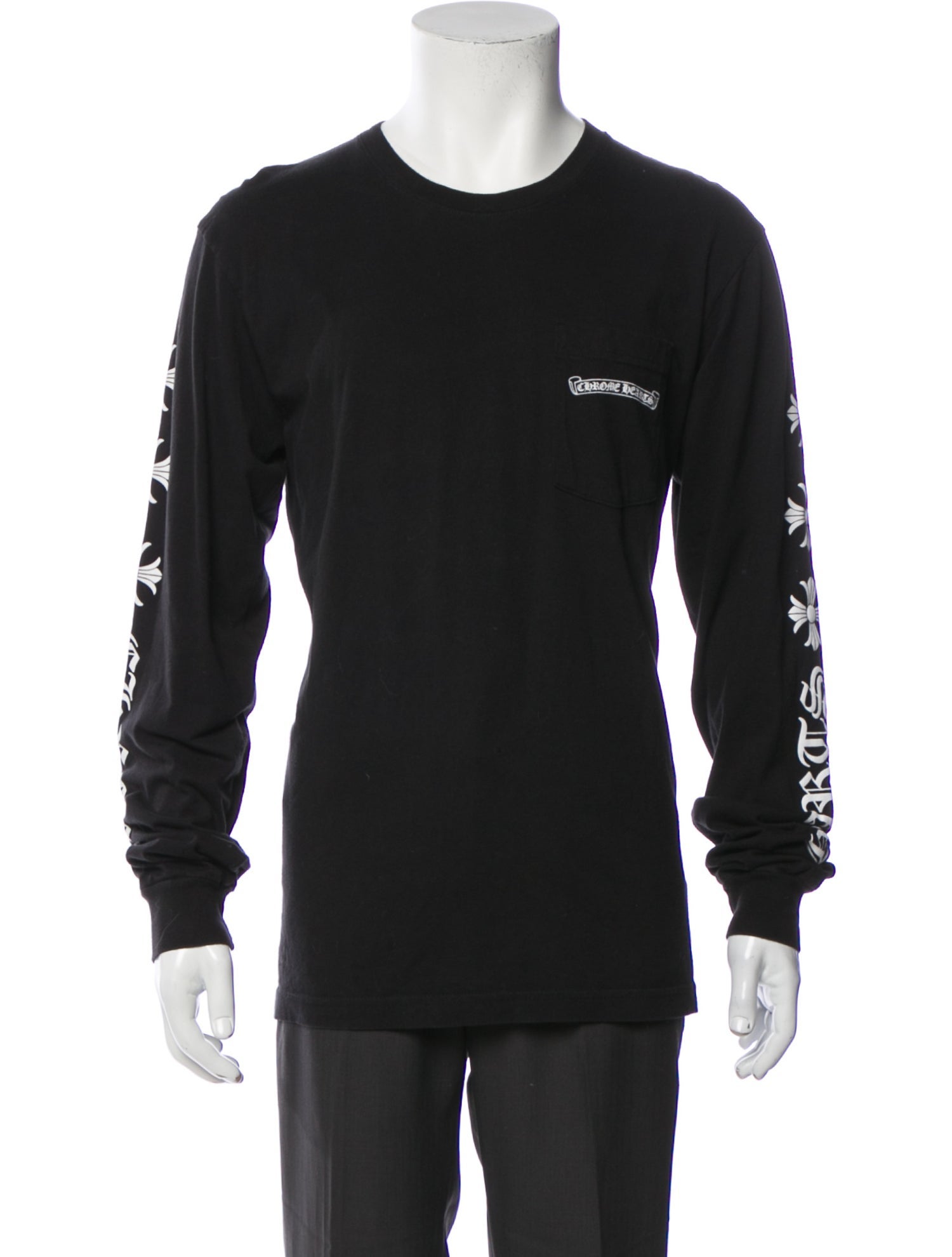 Chrome Hearts Graphic Print Crew Neck T-Shirt