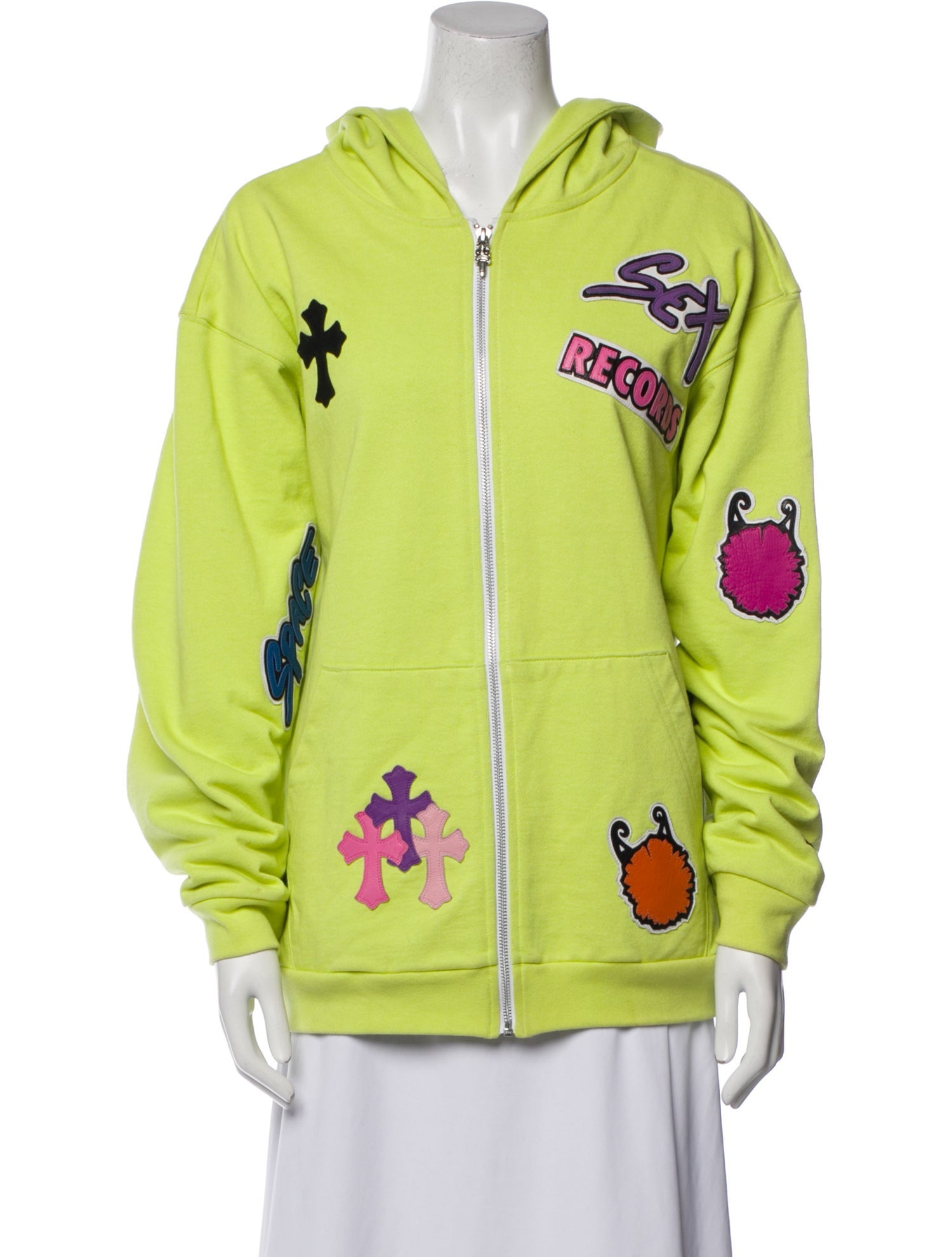 Chrome Hearts x Matty Boy 'Sex Records' Graphic Print Cardigan