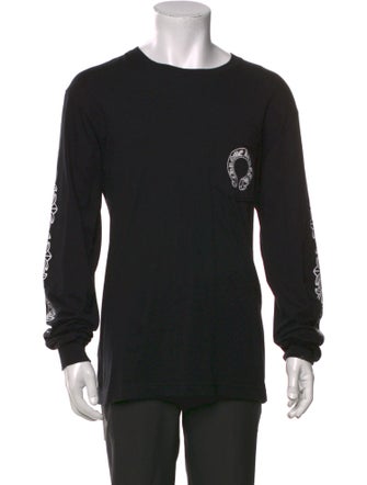 Chrome Hearts Horseshoe Graphic Print Sweatshirt