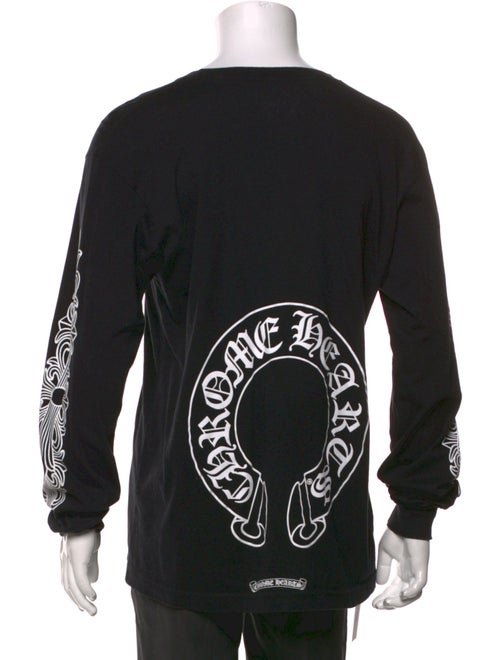 Chrome Hearts Horseshoe Graphic Print Sweatshirt