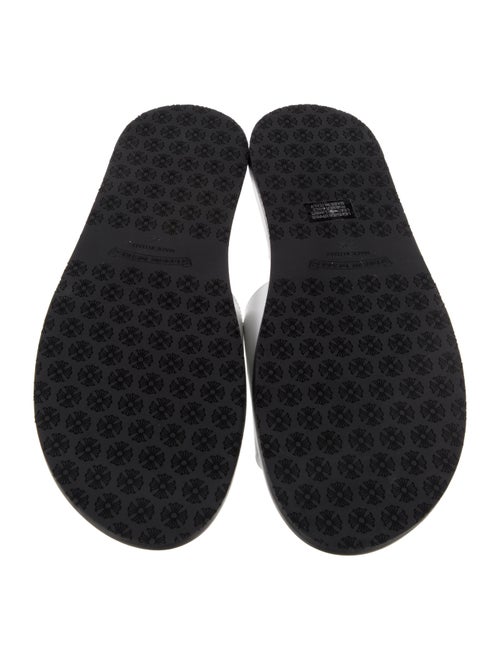 Chrome Hearts Leather Slides