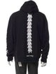 Chrome Hearts Cemetery Tire Track Graphic Print Hoodie