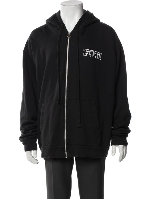 Chrome Hearts x Foti Graphic Print Cardigan