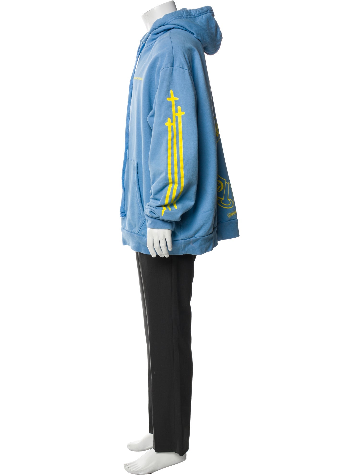 Chrome Hearts V-Neck Long Sleeve Hoodie