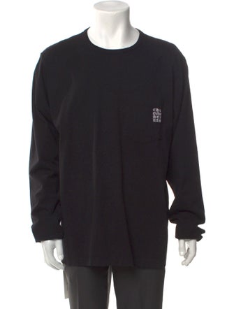 Chrome Hearts Cut & Sew Pocket Graphic Print T-Shirt