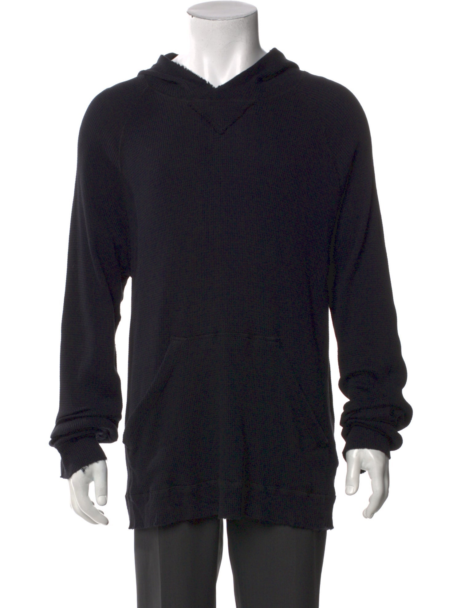 Chrome Hearts Horseshoe Thermal V-Neck Hoodie