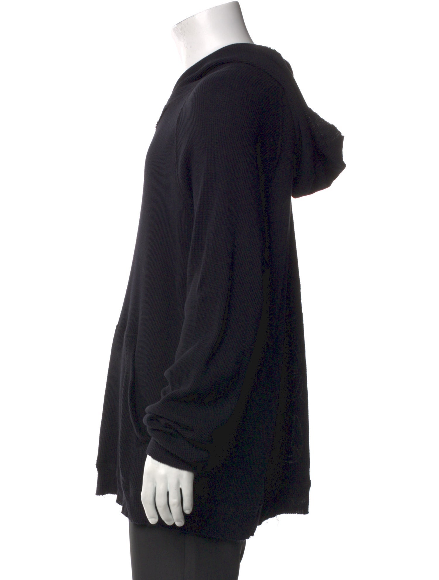 Chrome Hearts Horseshoe Thermal V-Neck Hoodie